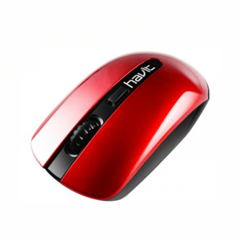 Mouse Inalámbrico Wireless Havit Hv ms989Gt rojo gris azul negro