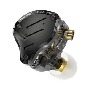 IEM KZ ZS10 Pro X - Auriculares con monitor intrauditivo, auriculares mejorados, color negro