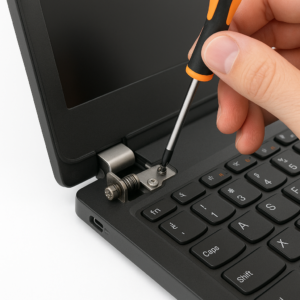 Reparacion de bisagra de laptop